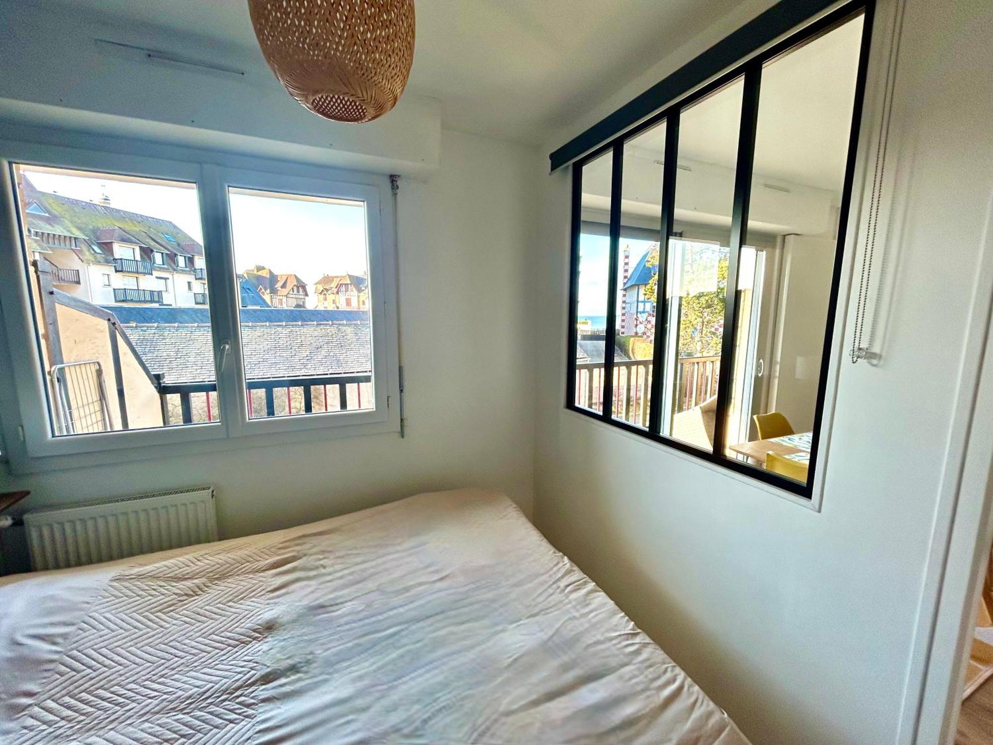 Magnifique Appartement Vue Mer A 50 M De La Plage Вилле-сюр-Мер Экстерьер фото